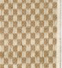 Beige Jute & Cotton Solid 6 x 9 Feet Hand Woven Carpet