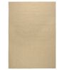 Beige Jute & Cotton Solid 6 x 9 Feet Hand Woven Carpet