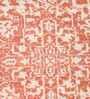 Beige Chenille Ethnic Motif 24x24 inches Cushion Cover (2Pc)