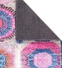 Beige Chenille 55 x 22 Inches Machine Made Floor Runner