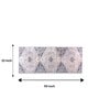 Beige Chenille 55 x 22 Inches Machine Made Floor Runner