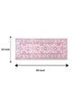 Beige Chenille 55 x 22 Inches Machine Made Floor Runner