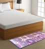 Beige Chenille 55 x 22 Inches Machine Made Floor Runner
