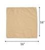 Beige Cotton  (16x 16 )Inch Table Napkins (Set of 6)