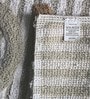 Beige Cotton 32 x 20 Inches  Bath Mat