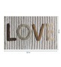 Beige Cotton 32 x 20 Inches  Bath Mat