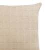 Beige Geometric Cotton 16 x 16 Inches Cushion Covers (Set of 2)