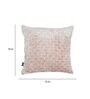 Beige Textured Cotton 16 x 16 Inches Cushion Cover (Set of 2)