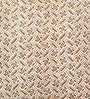 Beige Cotton Abstract 16x16 inches Cushion Covers (Pack of 2)