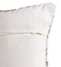 Beige Woven Cotton 18 x 18 Inches Cushion Covers (Set of 2)