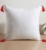 Beige Cotton Abstract 18x18 inches Cushion Covers (Set of 5)