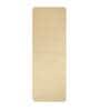 Beige Cotton 79 x 26 Inches Machine Made Floor Runner