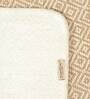 Beige Cotton 79 x 26 Inches Machine Made Floor Runner