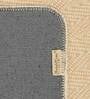 Beige Cotton 79 x 26 Inches Machine Made Floor Runner