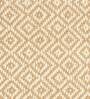 Beige Cotton 79 x 26 Inches Machine Made Floor Runner