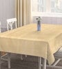 Stripes (72x52) Beige Cotton Blend Table Cloth