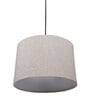 Anaya Beige Cotton Hanging Light