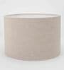 Turin Beige Cotton Fabric Solid Lampshade