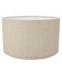 Eros Beige Cotton Fabric Solid Lampshade