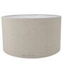 Potenza Beige Cotton Fabric Solid Lampshade