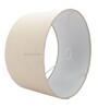 Eros Beige Cotton Fabric Solid Lampshade