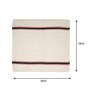 Beige Cotton Cleaning Cloths (Pack of 6)