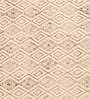 Beige Cotton Persian 3x2 Hand Woven Dhurrie