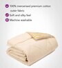 Beige Cotton 150 Mild Winter Single Bed Comforter