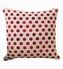 Beige Cotton Geometric 18x18 inches Cushion Covers (Set of 2)