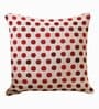 Beige Cotton Geometric 18x18 inches Cushion Covers (Set of 5)