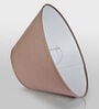 Peony Beige Cottan Fabric Solid Lampshade