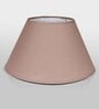 Zucchero Beige Cottan Fabric Solid Lampshade