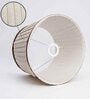Lense Beige Fabric Pleated Lampshade