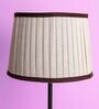 Klimt Beige Fabric Pleated Lampshade