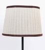 Lense Beige Fabric Pleated Lampshade
