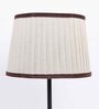 Soomin Beige Fabric Pleated Lampshade