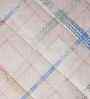 Beige Cotton Polyester Geometric Print 121 GSM Double Bed Quilt