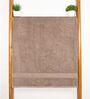 Beige Cotton Solid  500 GSM Bath Towel (1Pc)