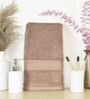 Beige Cotton Solid  500 GSM Bath Towel (1Pc)