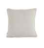 Beige Cotton Solid 18x18 inches Square Cushion Cover
