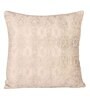 Beige Traditional Cotton 20 x 20 Inches Cushion Cover