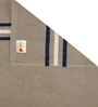 Beige Cotton Solid 380 GSM Bath Towels (Set of 2)
