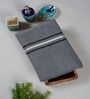 Beige Cotton Solid 380 GSM Bath Towels (Set of 2)