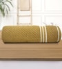 Beige Cotton Solid 500 GSM Bath Towel (1 Pc)