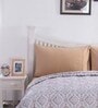Beige Cotton 120 Room Temperature Double Bed Quilt