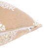 Beige Traditional Cotton 18 x 18 Inches Cushion Covers (Set of 2)