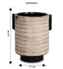 Beige Decorative Smooth Matte Finish Ceramic Cylindrical Shaped Vase