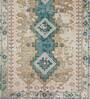 Beige Persian Wool 8 ft x 10 ft Hand Knotted Carpet