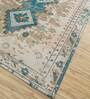 Beige Persian Wool 8 ft x 10 ft Hand Knotted Carpet