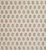 Beige Ethnic Print 180 TC Cotton King Bedhseet 2 pillow covers